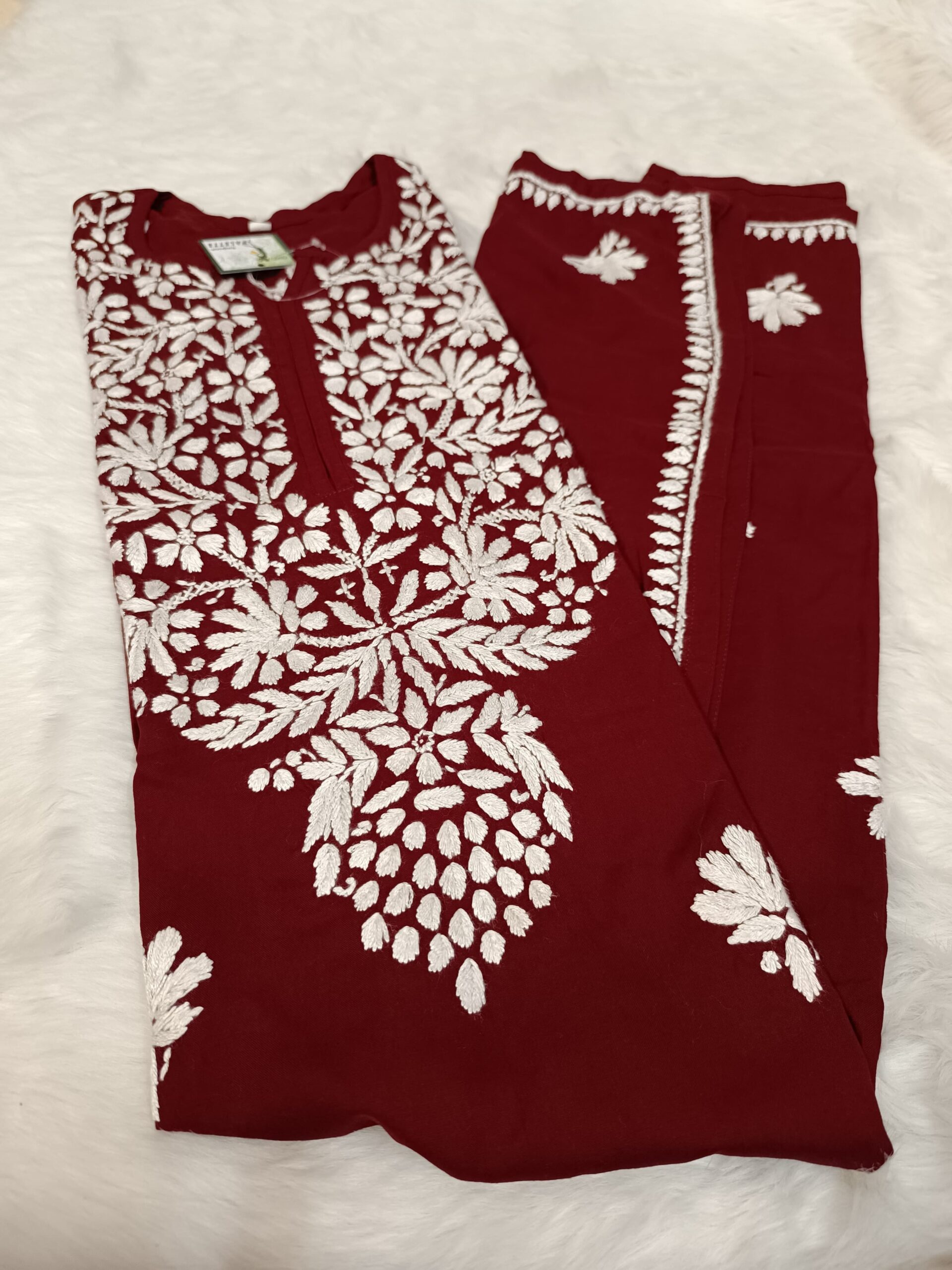 Premium Rayon Chikankari Kurti