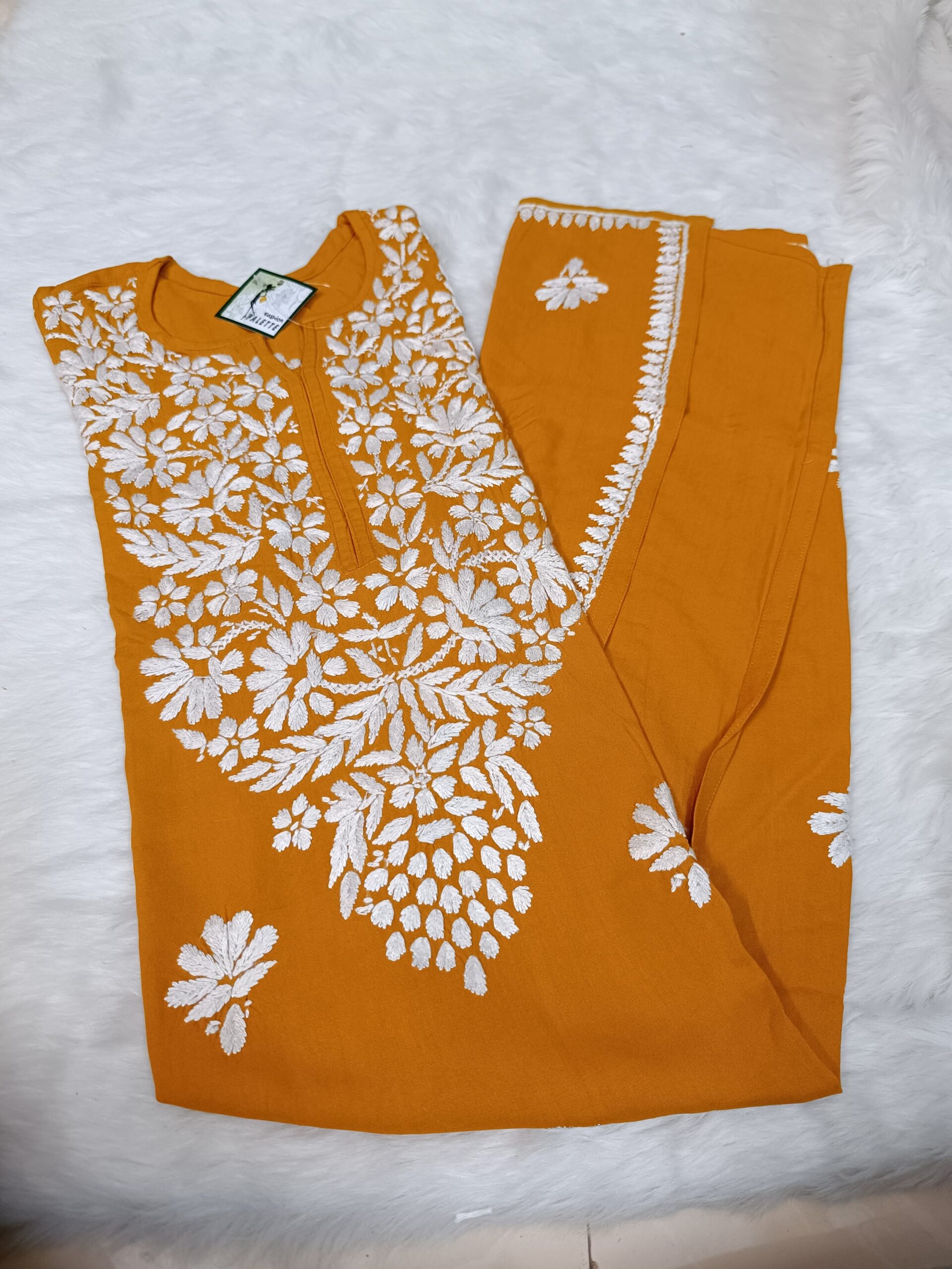 Premium Rayon Chikankari Kurti