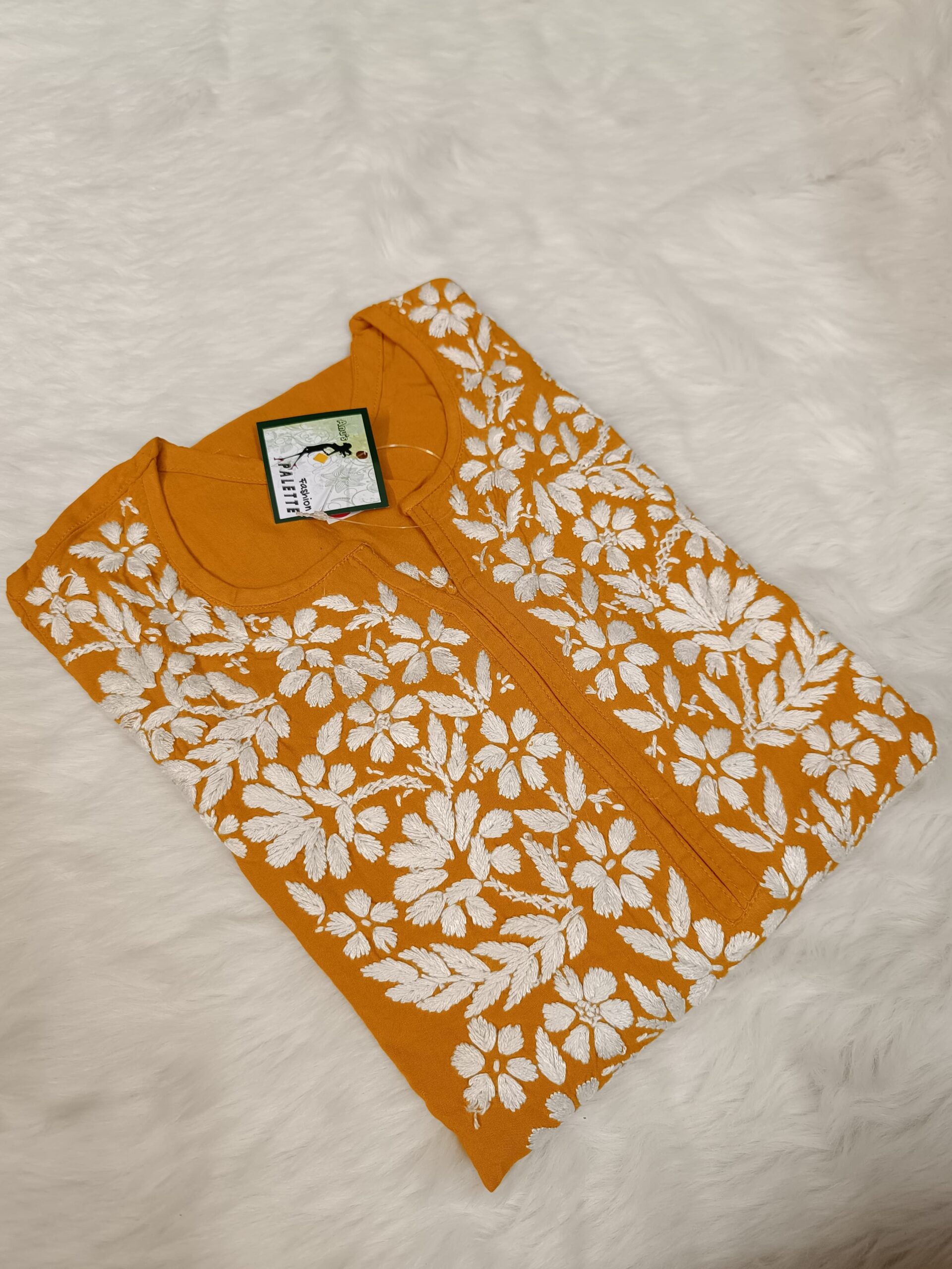 Premium Rayon Chikankari Kurti