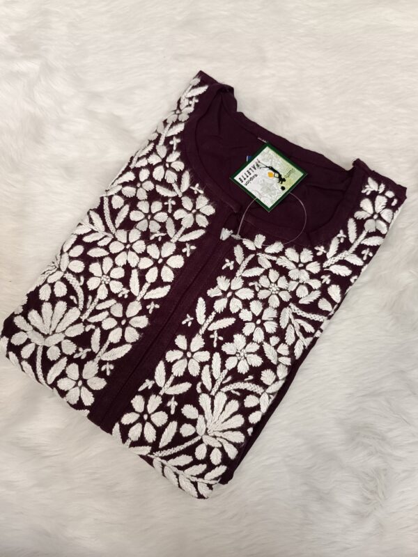 Premium Rayon Chikankari Kurti