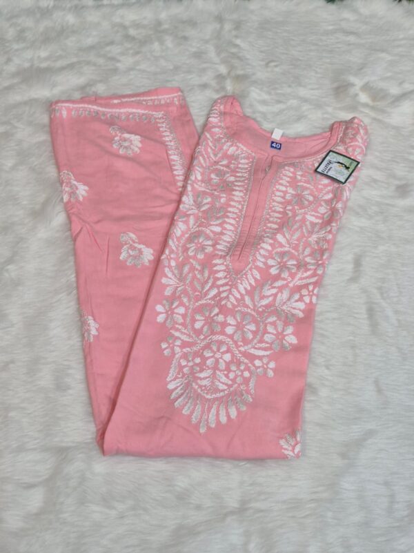 Premium Rayon Chikankari Kurti