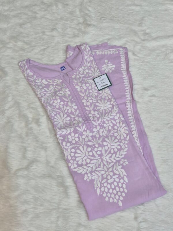 Premium Rayon Chikankari Kurti