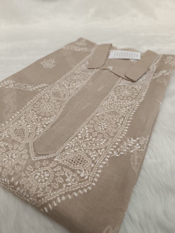 Men's Chikankari Kurta - Jali Work