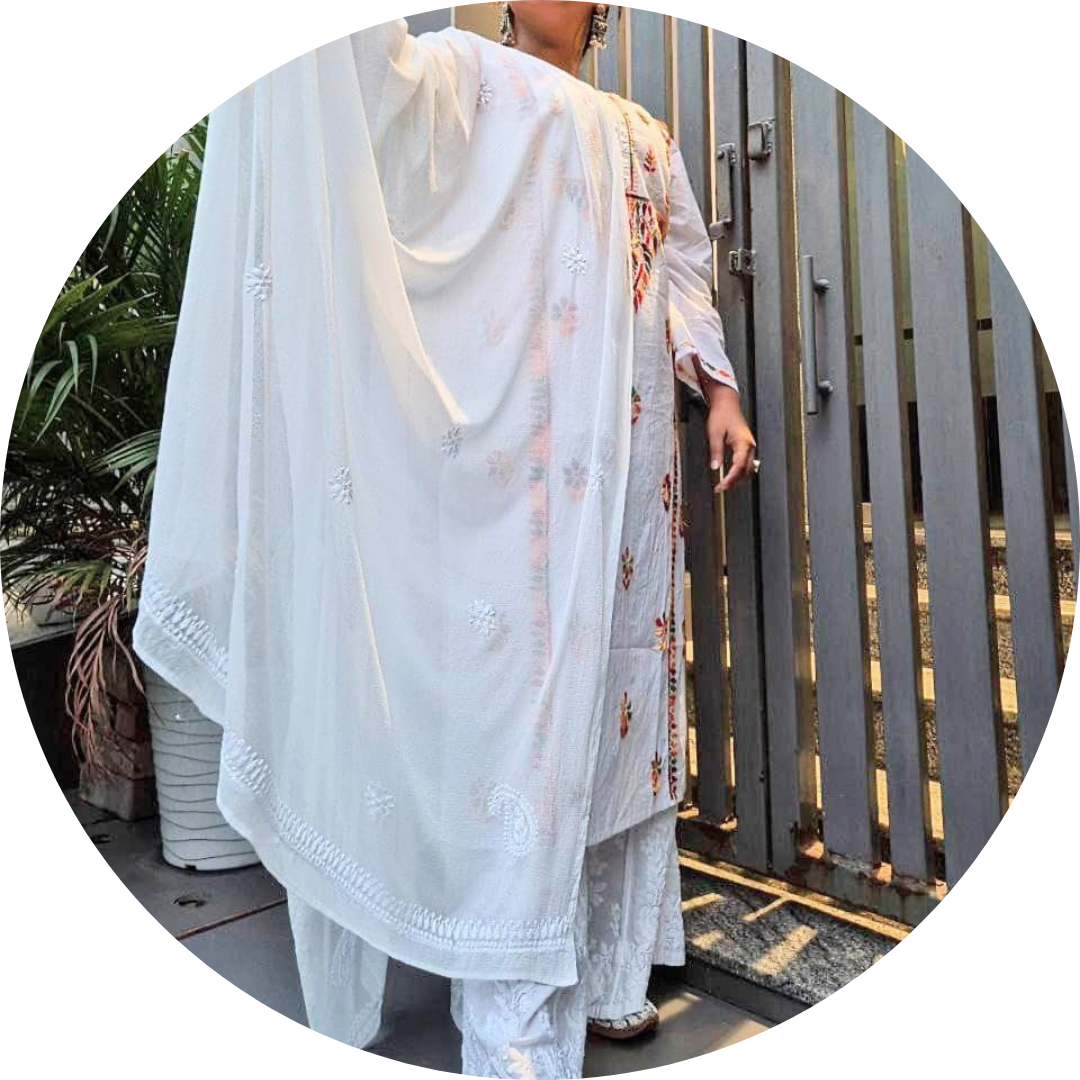 Authentic Chikankari Kurtis – Anu’s Fashion Palette