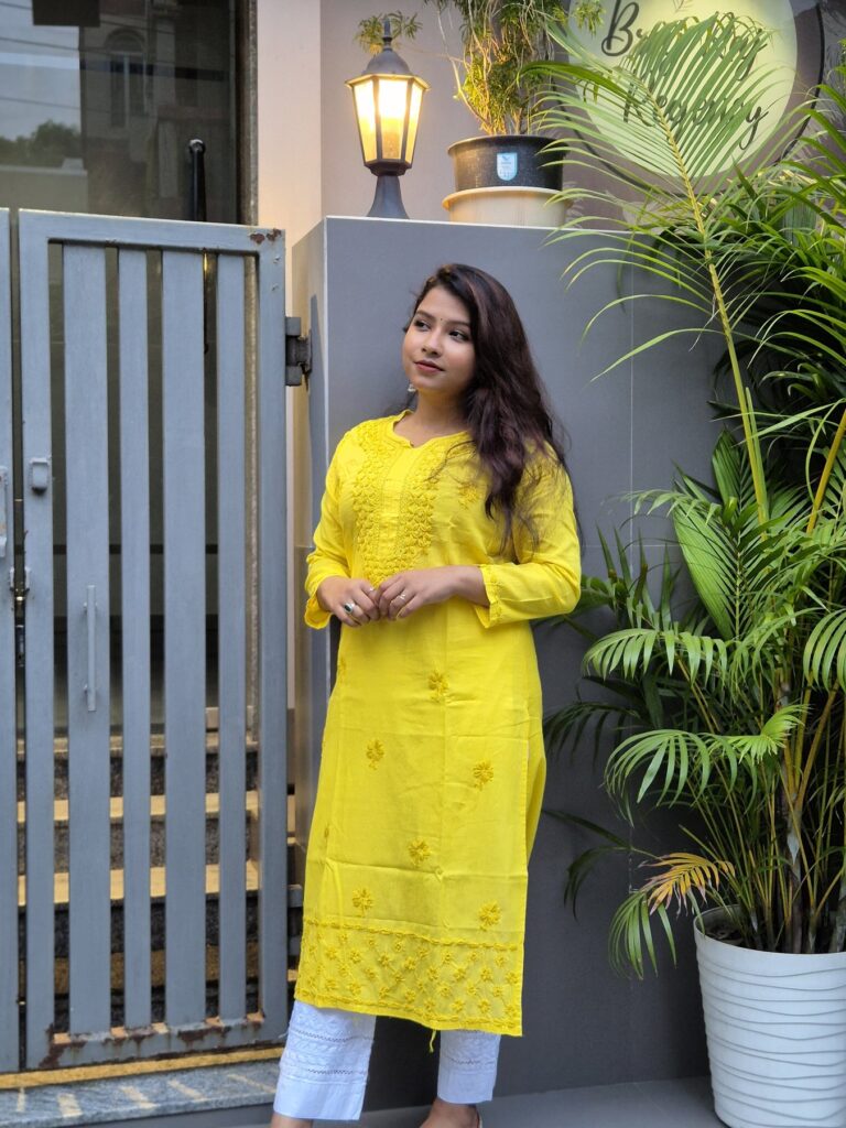 Authentic Chikankari Kurtis – Anu’s Fashion Palette