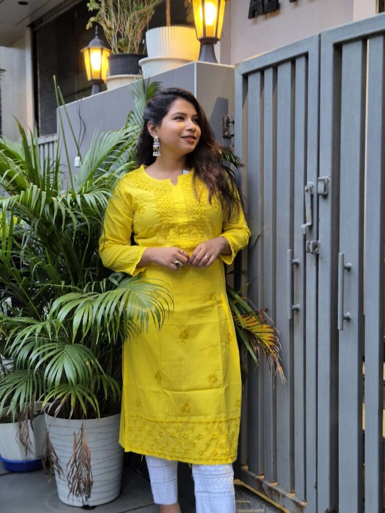 Authentic Chikankari Kurtis – Anu’s Fashion Palette