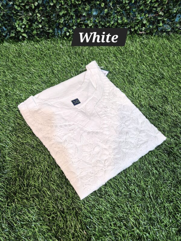 Chikankari Short Top