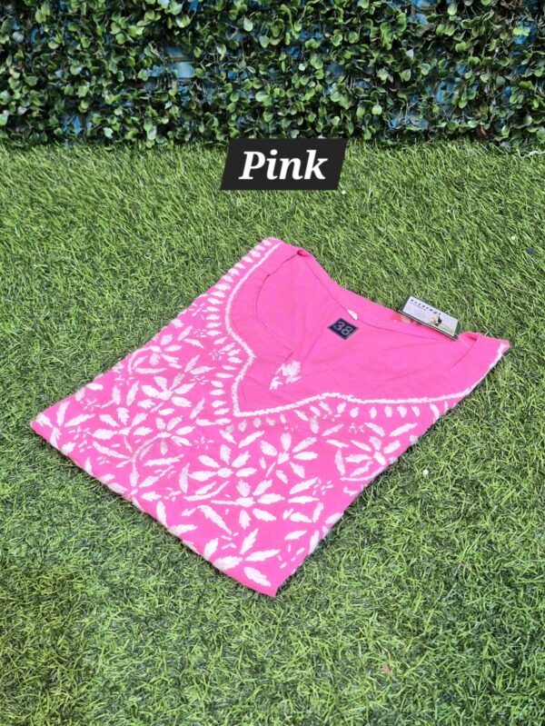 Chikankari Short Top