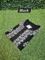 Chikankari cotton kurti side slit work - Image 5