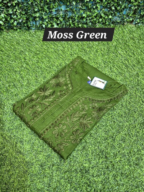 Cotton Self Work ChikanKari