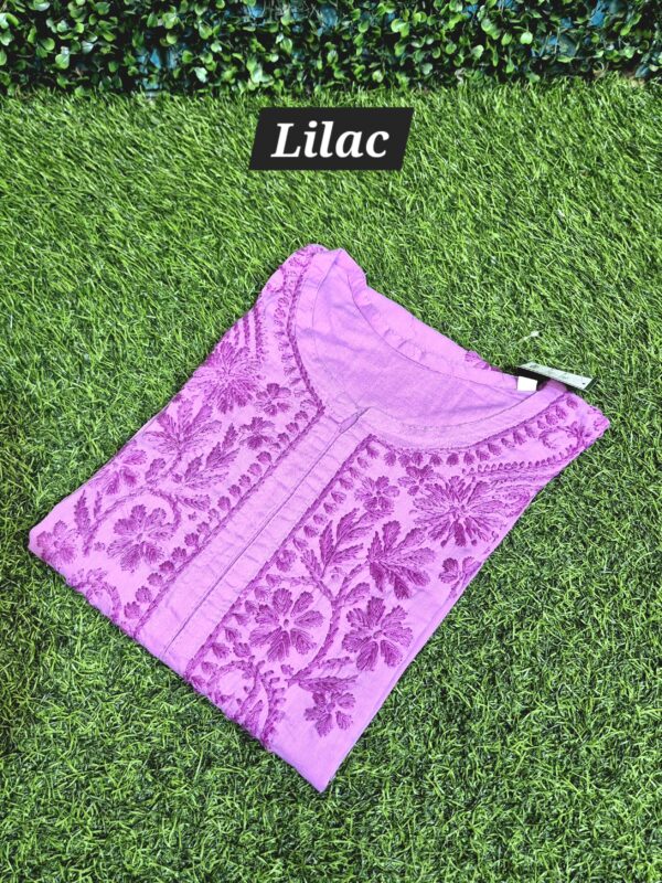 Cotton Self Work ChikanKari