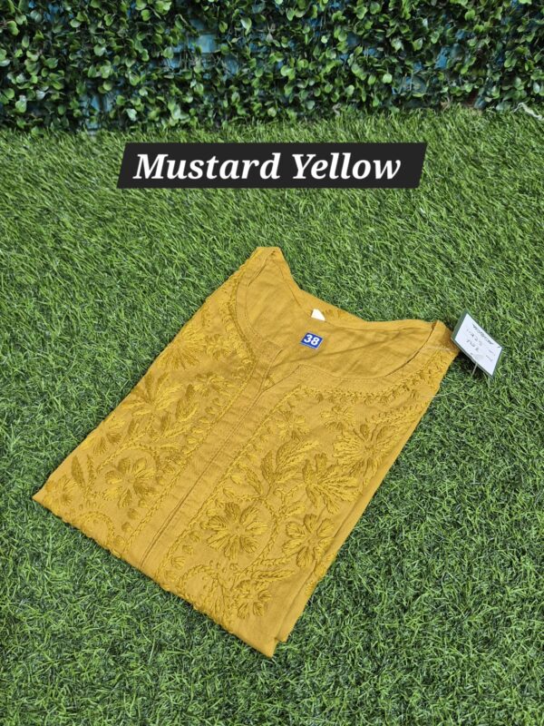 Cotton Self Work ChikanKari