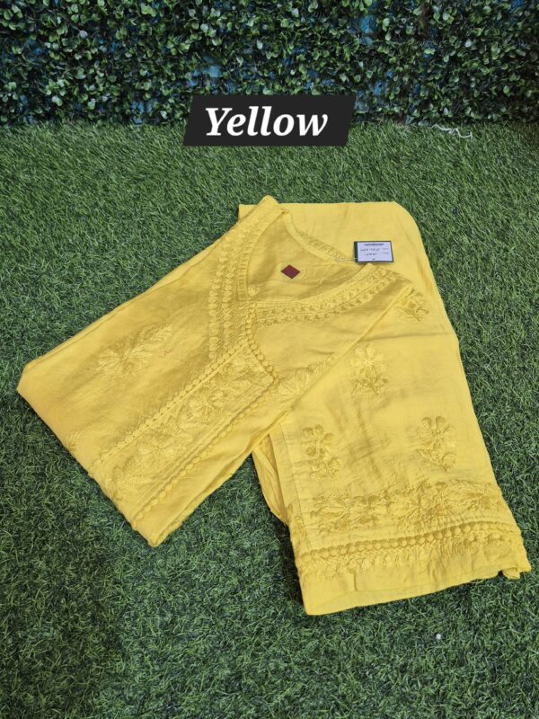 Chanderi silk angrakha long co-ord set
