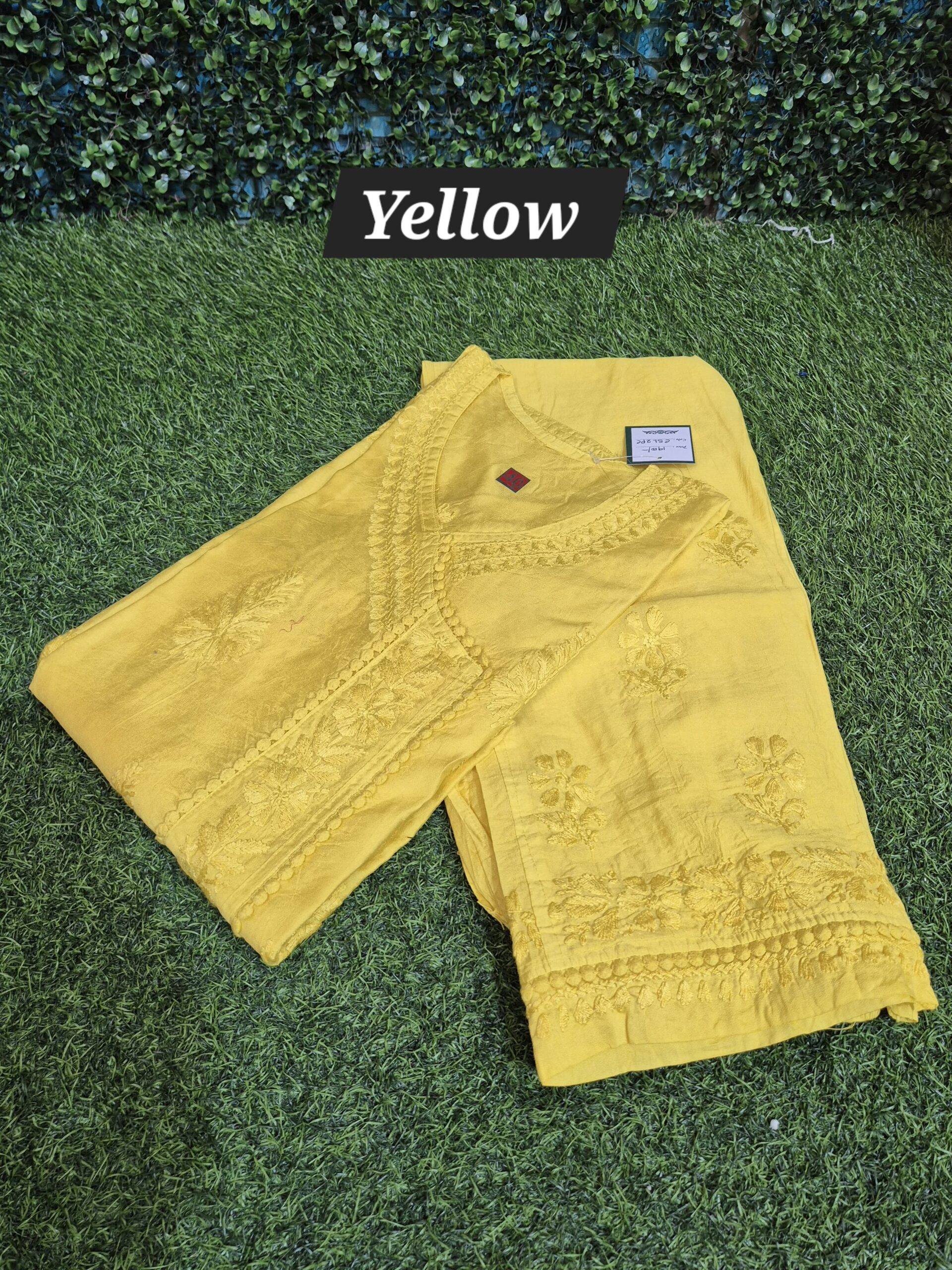 Chanderi silk angrakha long co-ord set