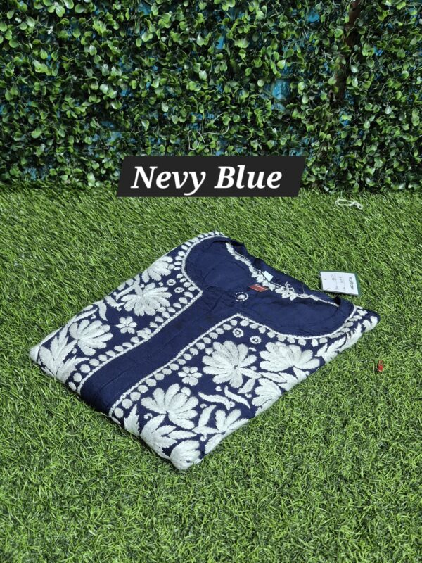 Heavy modal chikankari kurti