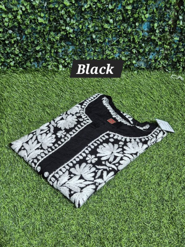Heavy modal chikankari kurti