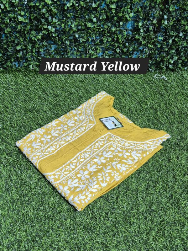 Modal chikankari kurti