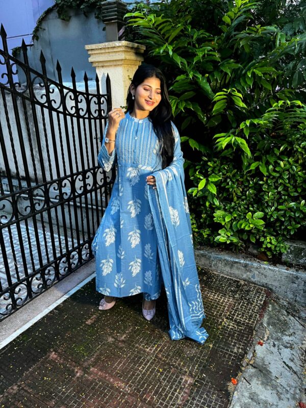 Jaipuri 3 Piece pure cotton set