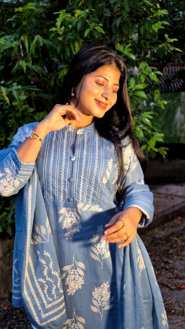 Jaipuri 3 Piece pure cotton set