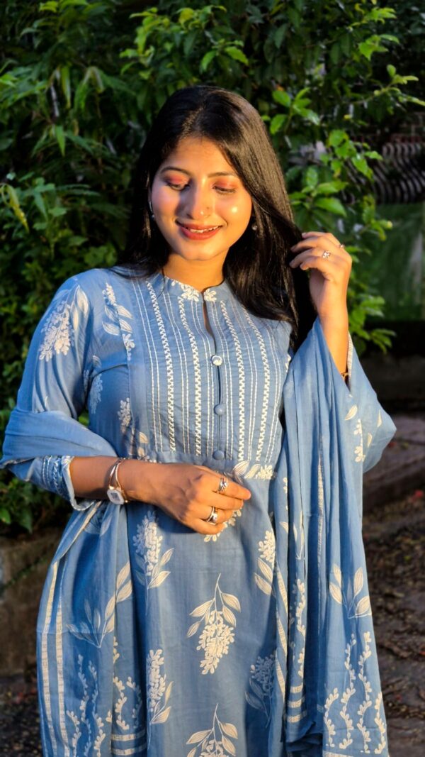 Jaipuri 3 Piece pure cotton set