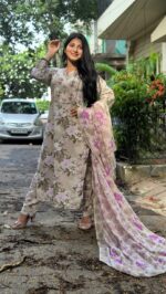 Jaipuri 3 piece pure cotton set - Image 4