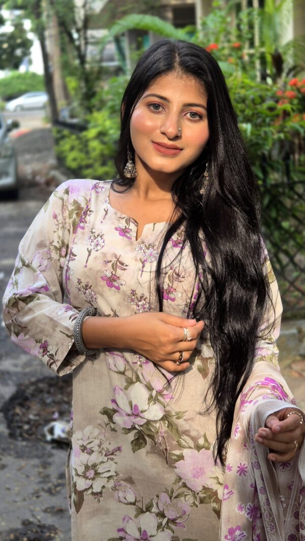 Jaipuri 3 piece pure cotton set