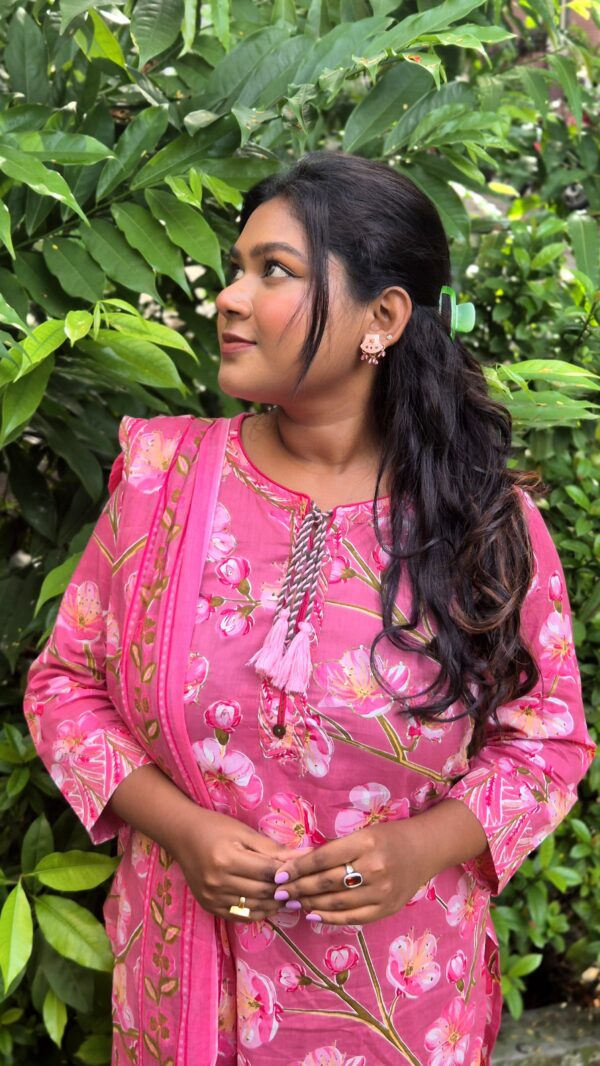 Jaipuri 3 piece pure cotton set