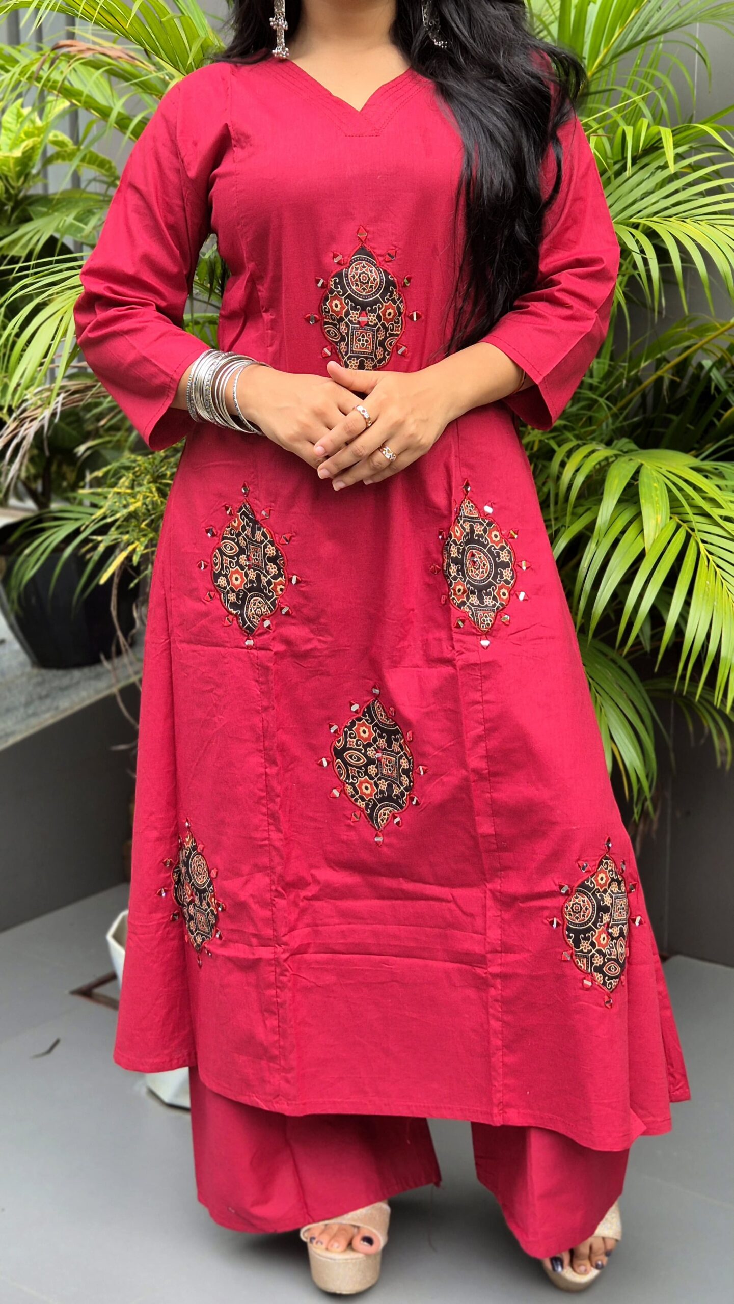Jaipuri premium cotton 2piece cord set
