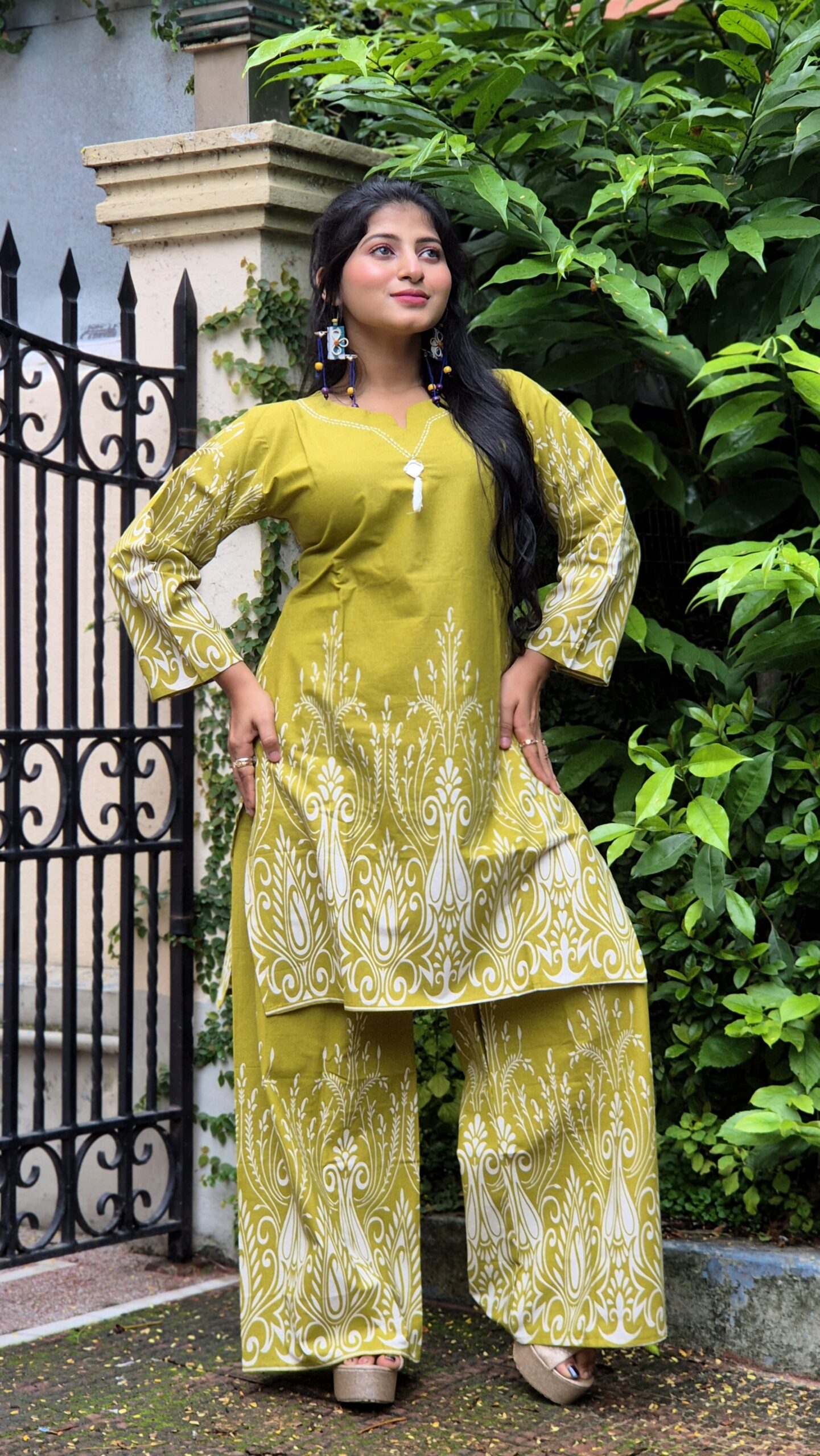 Jaipuri flex cotton cord set