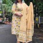 Yellow floral 3 pc set