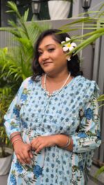 Blue floral 3 pc set - Image 2