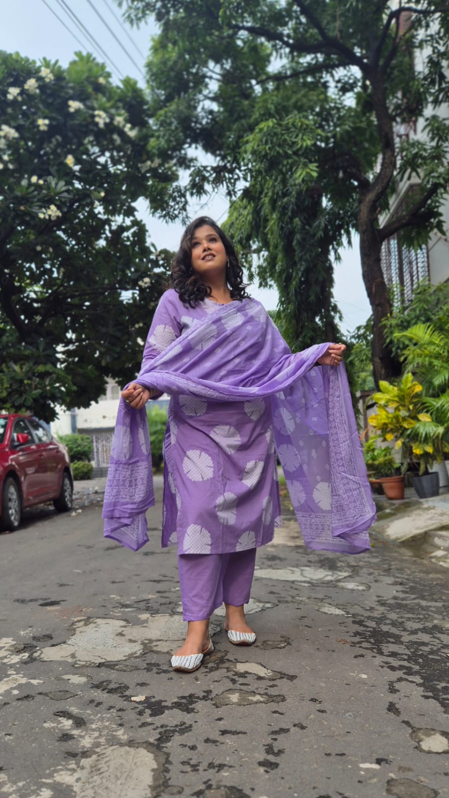 Lavender floral 3 pc set