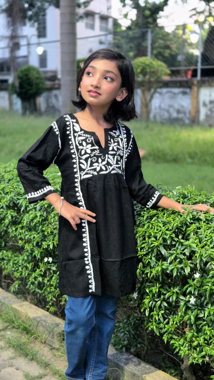 Kids gown Rayon Kurti