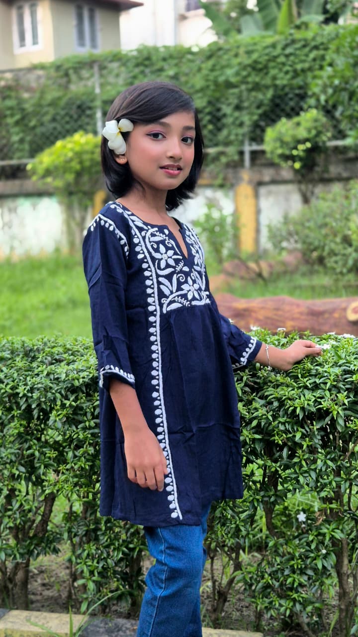 Kids gown Rayon Kurti