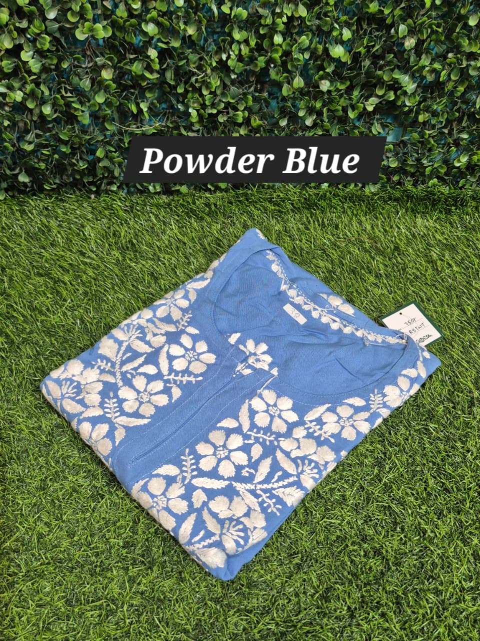 Chikankari Rayon short top