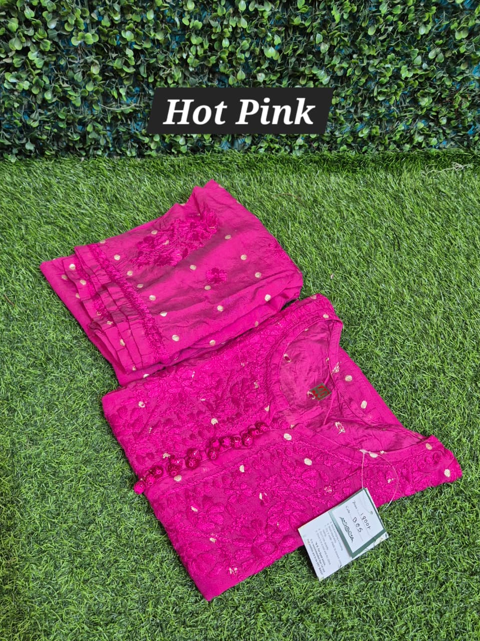 Benarashi chanderi 2 pc set