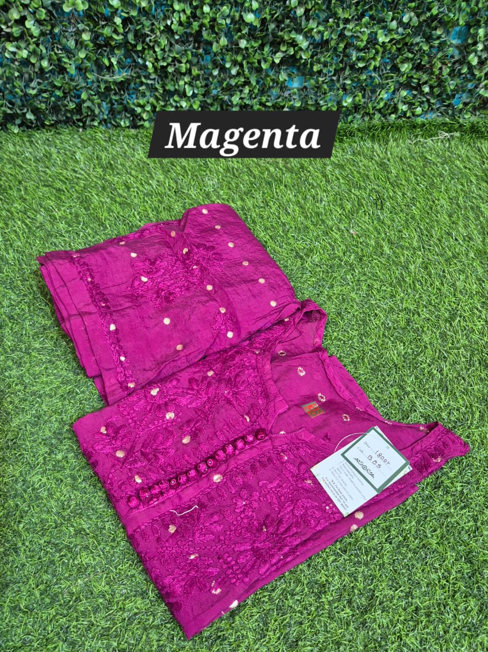 Benarashi chanderi 2 pc set