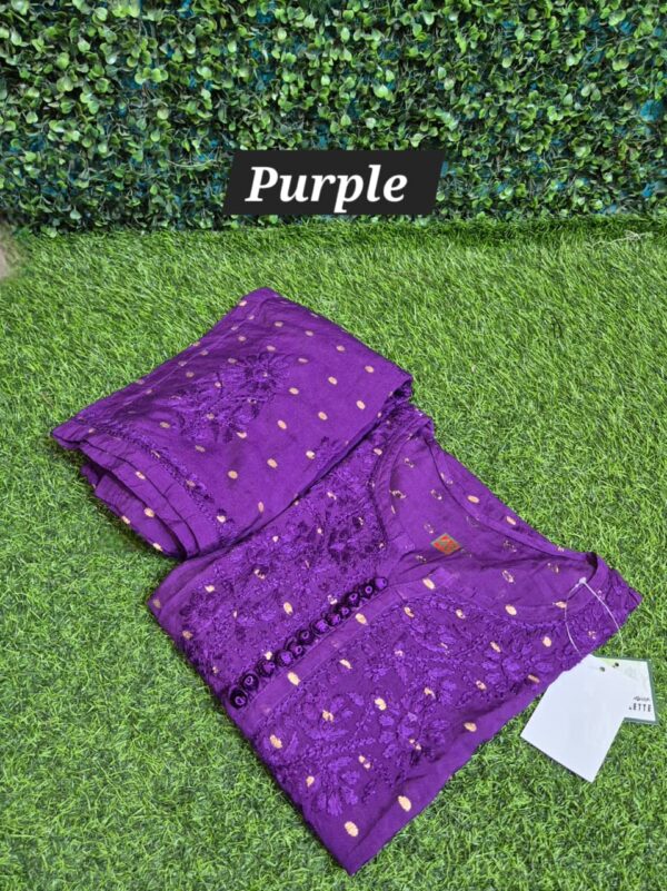 Benarashi chanderi 2 pc set