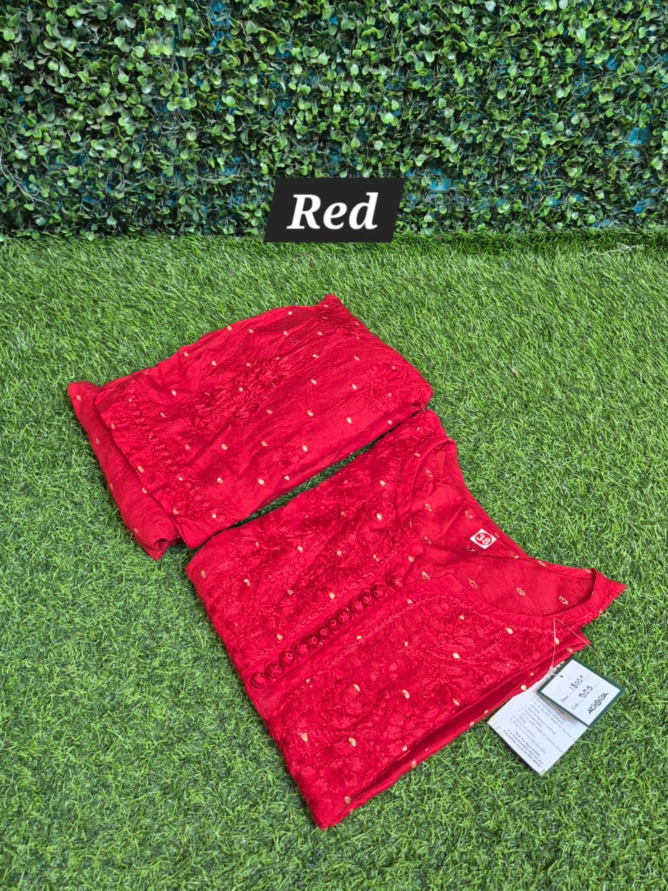 Benarashi chanderi 2 pc set
