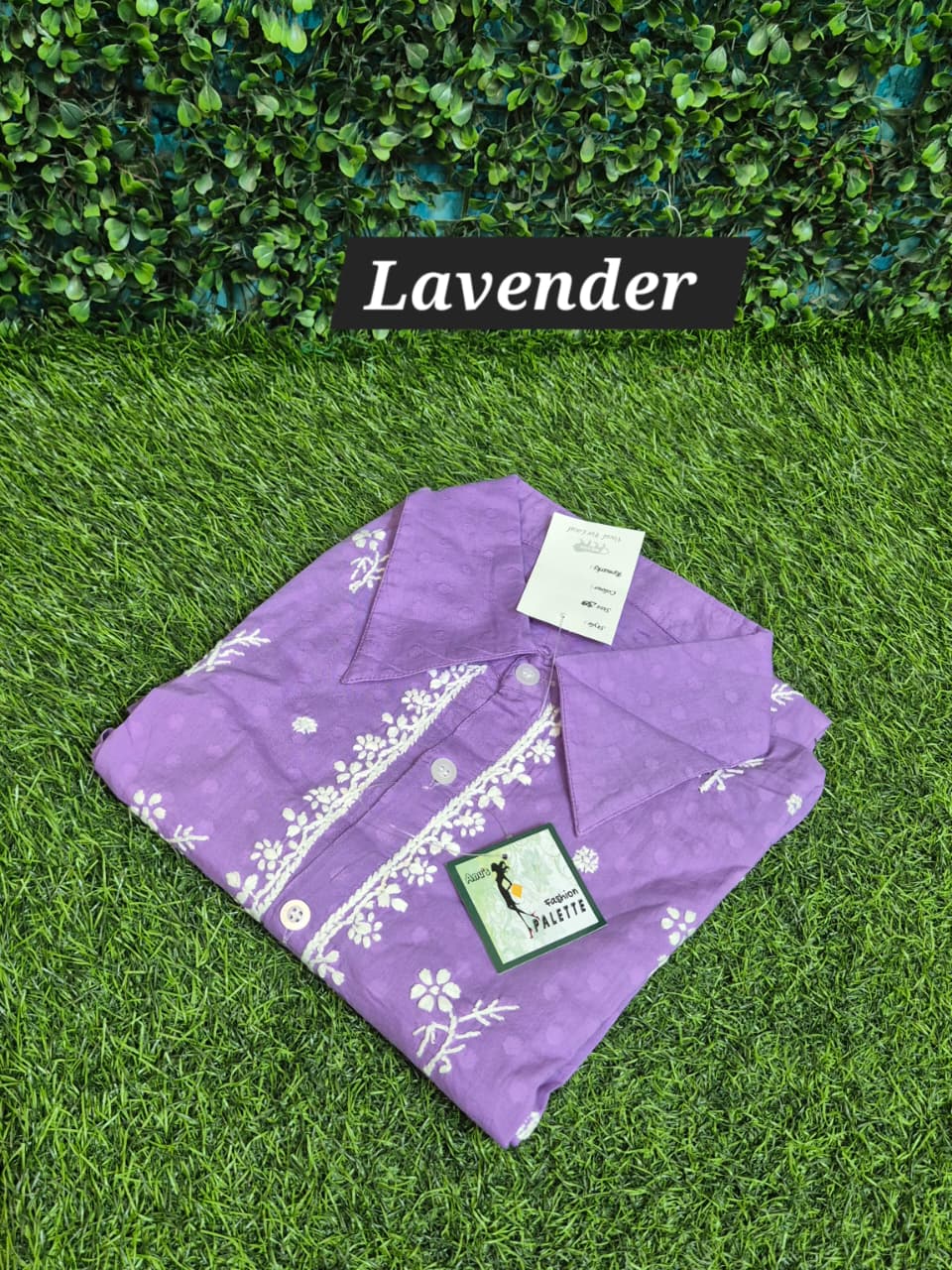 Chikankari women's shirt