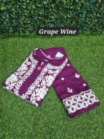 Chikankari modal 2pc set - Image 10