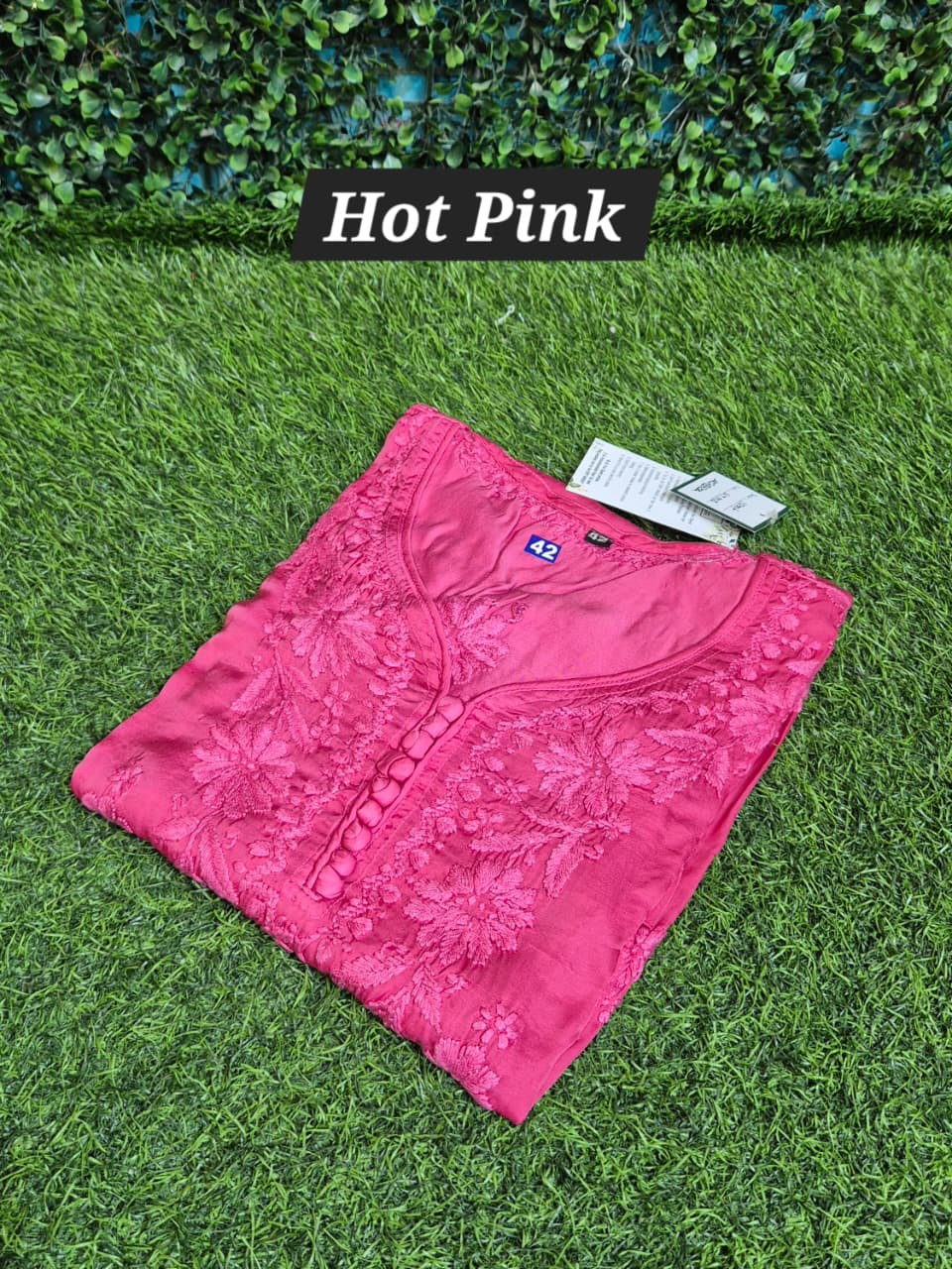 Satin modal short top