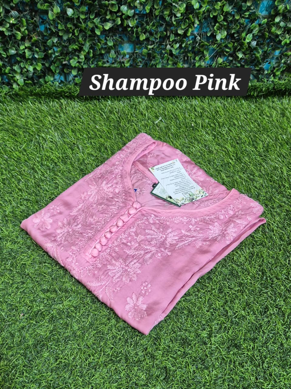 Satin modal short top