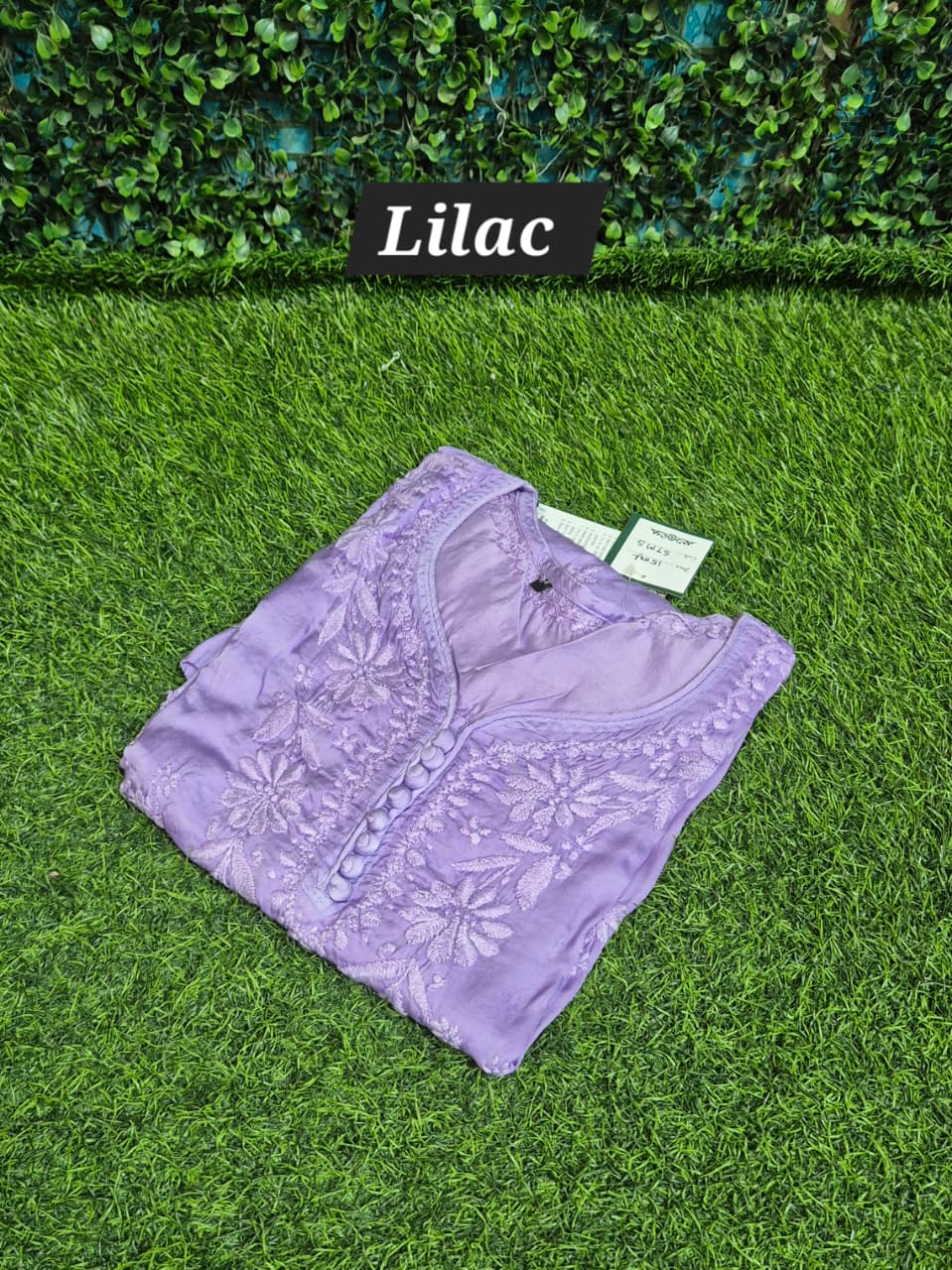 Satin modal short top