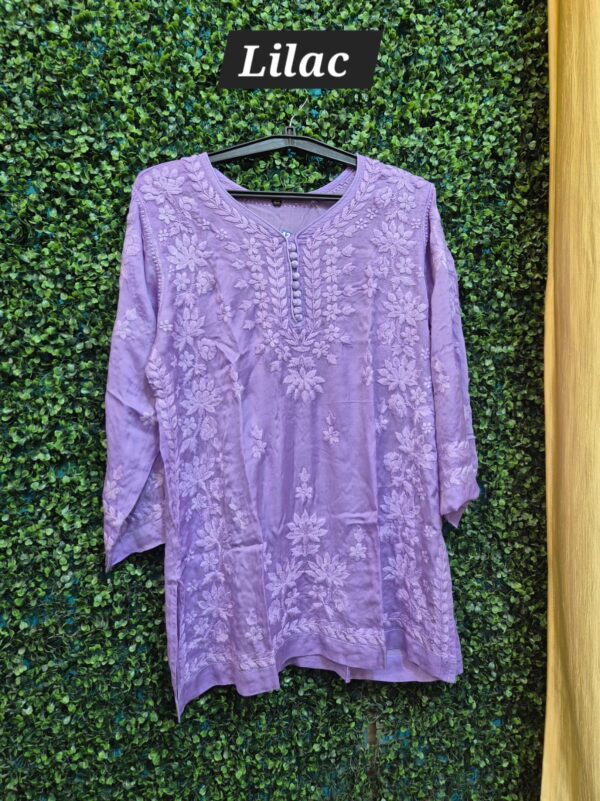 Satin Modal short top