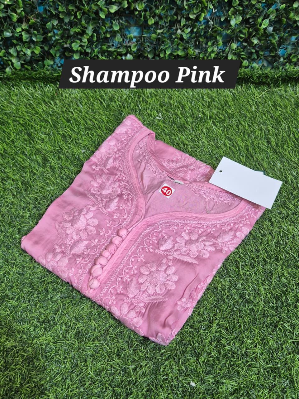 Satin Modal short top