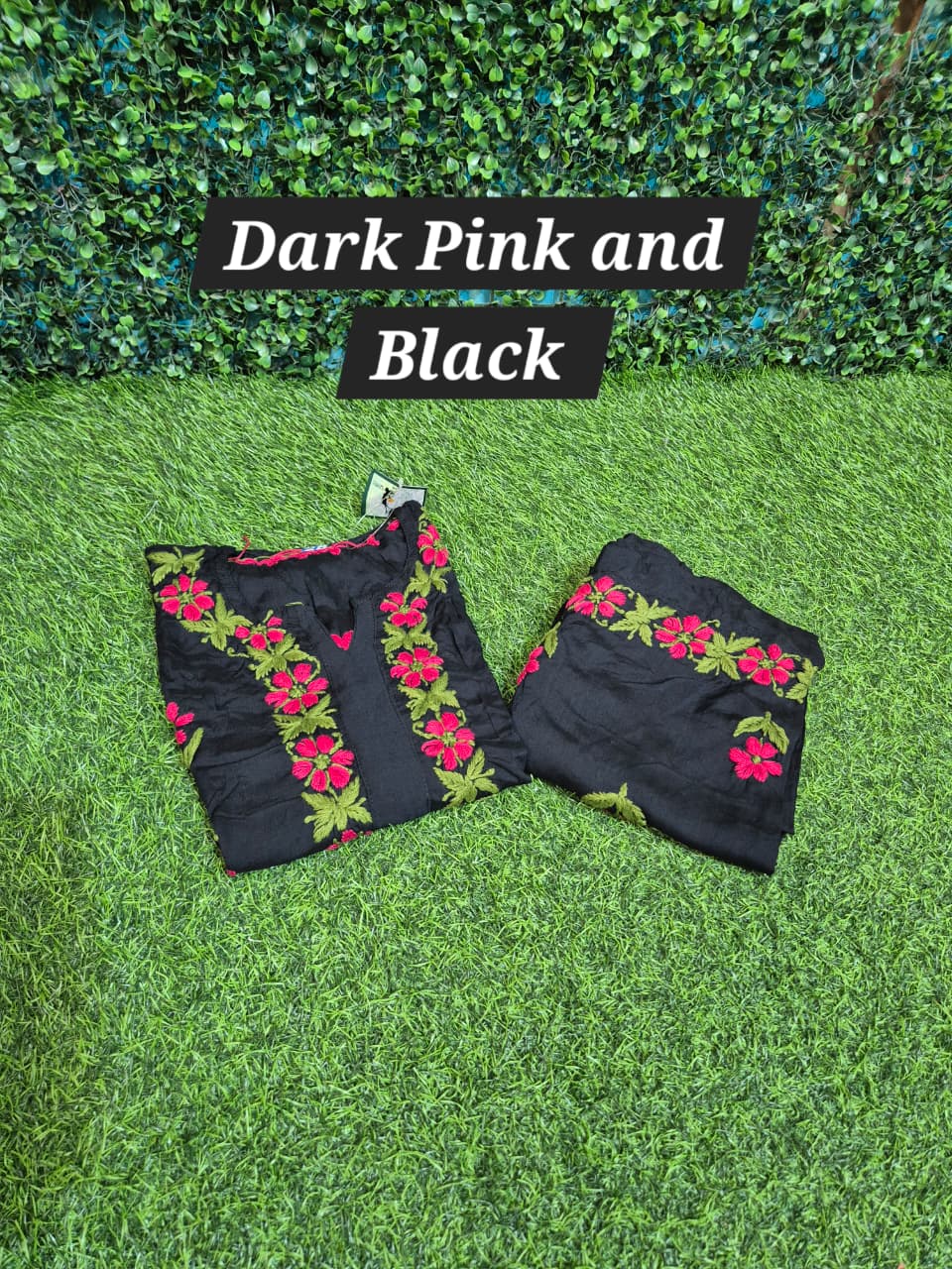 kids modal set chikankari kurti