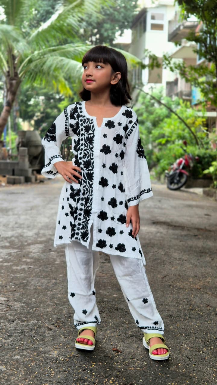 KidS set maslin black thread