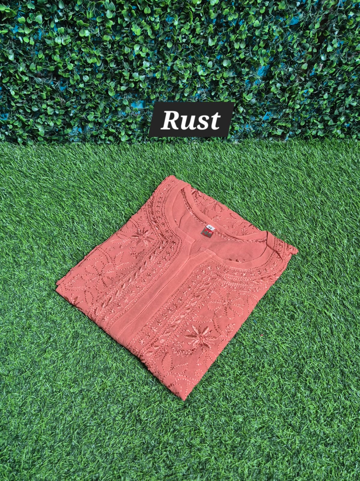 Viscose Resham Jaal bakhiya work