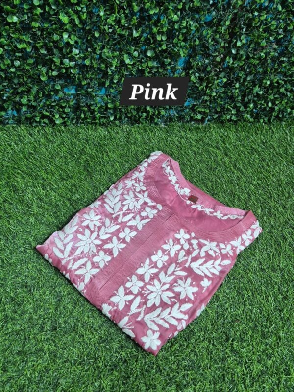 Jannat febric chikankari heavy work